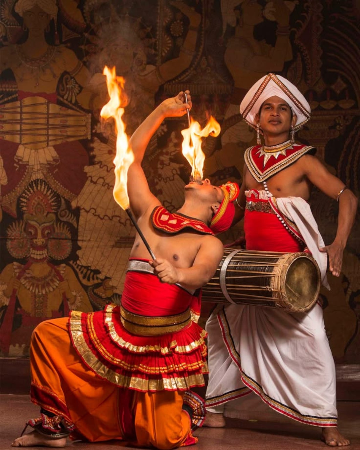 Kandyan cultural performance in Sri Lanka