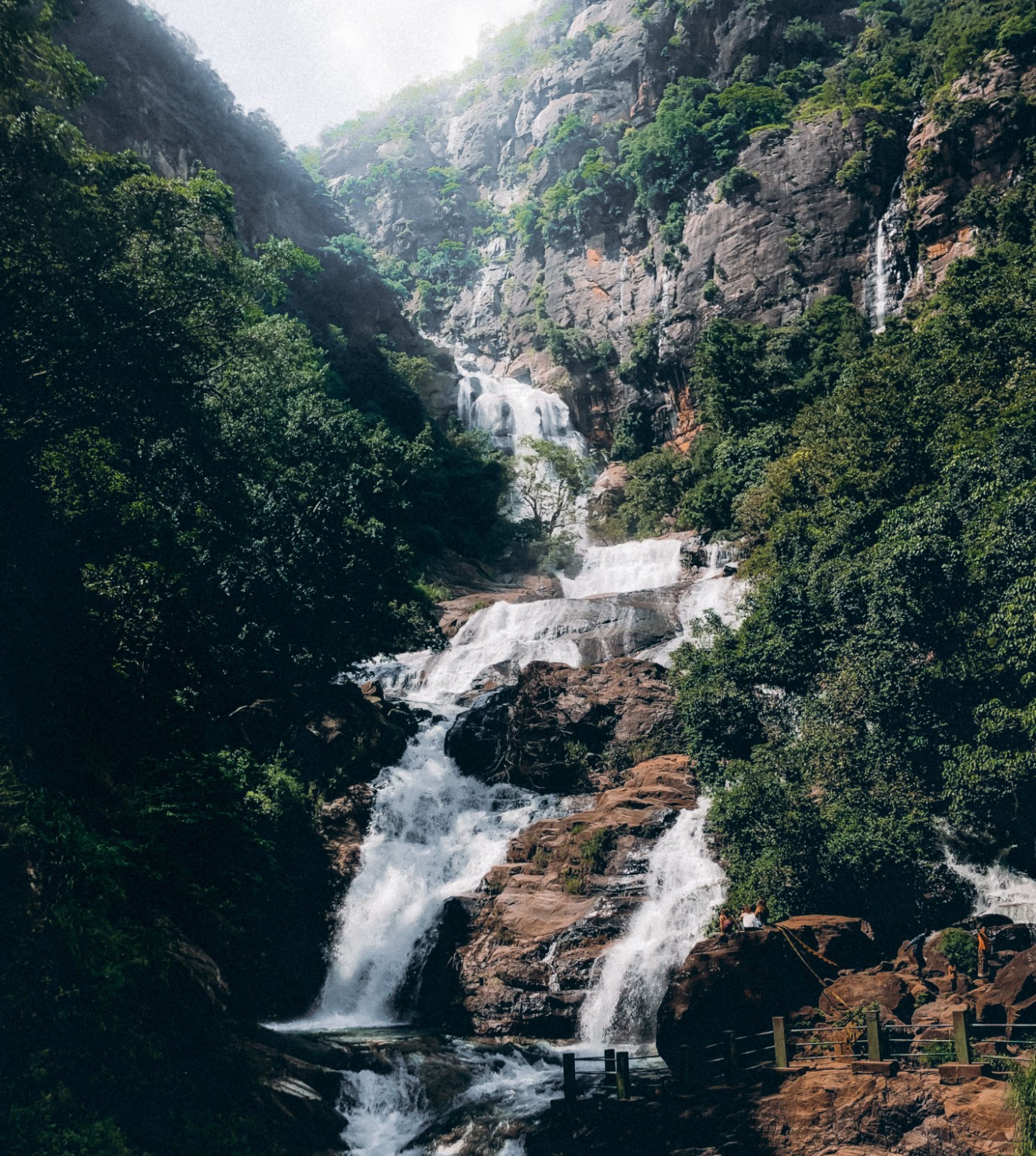 Waterfall in Ella mountain country