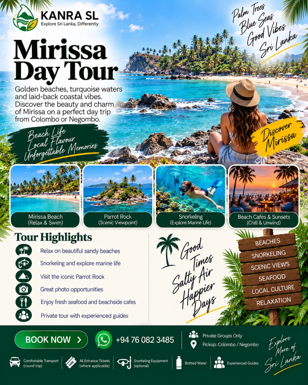 Mirissa Day Tour