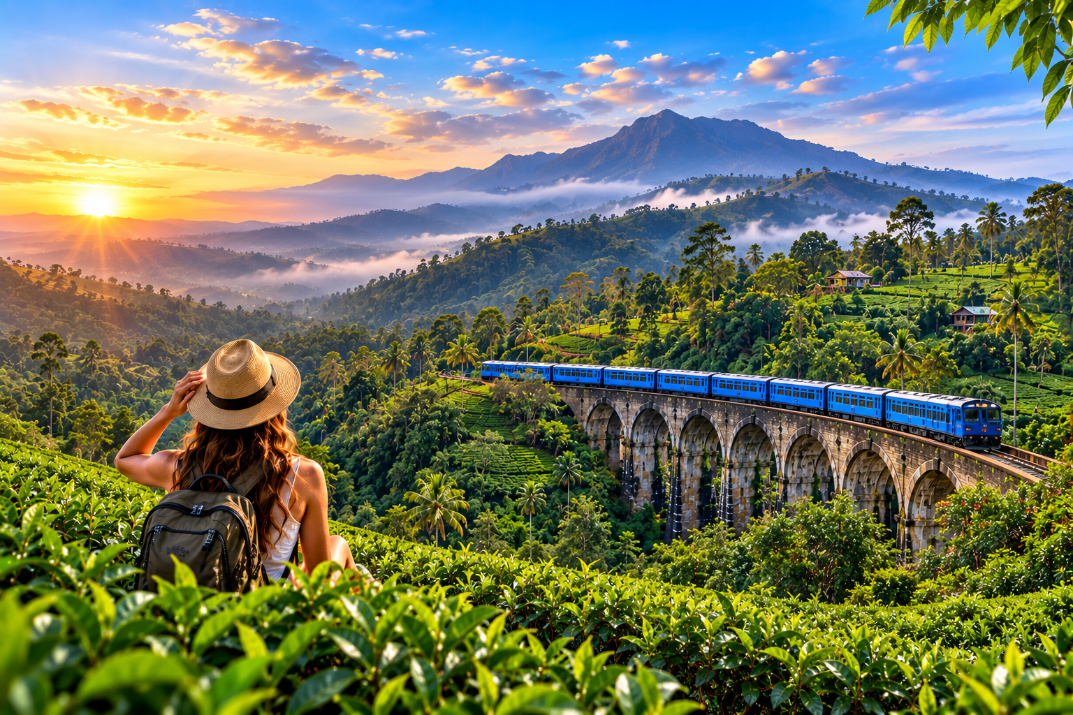 The Pekoe Trail through Sri Lanka tea country