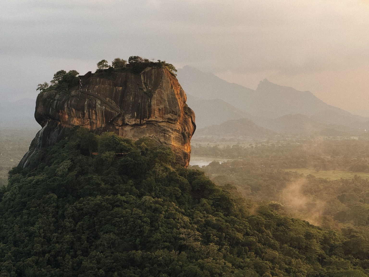 Sigiriya Lion Rock in Sri Lanka