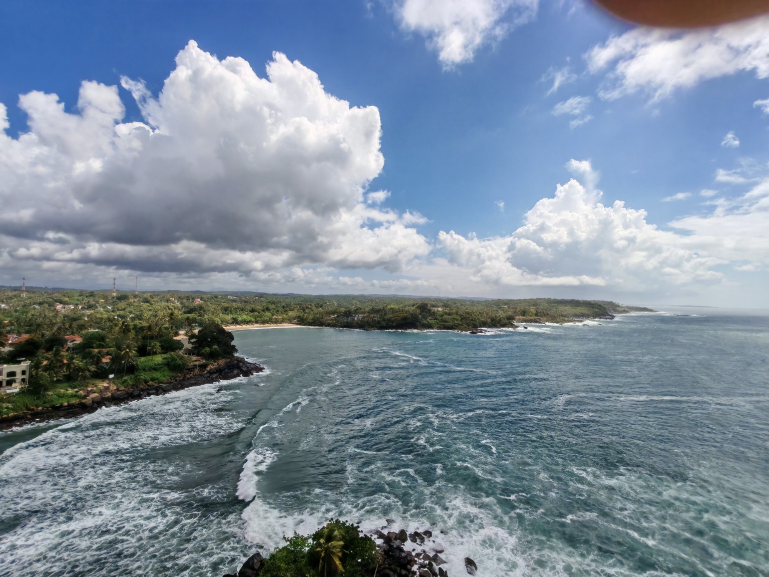Sri Lankan tropical coast